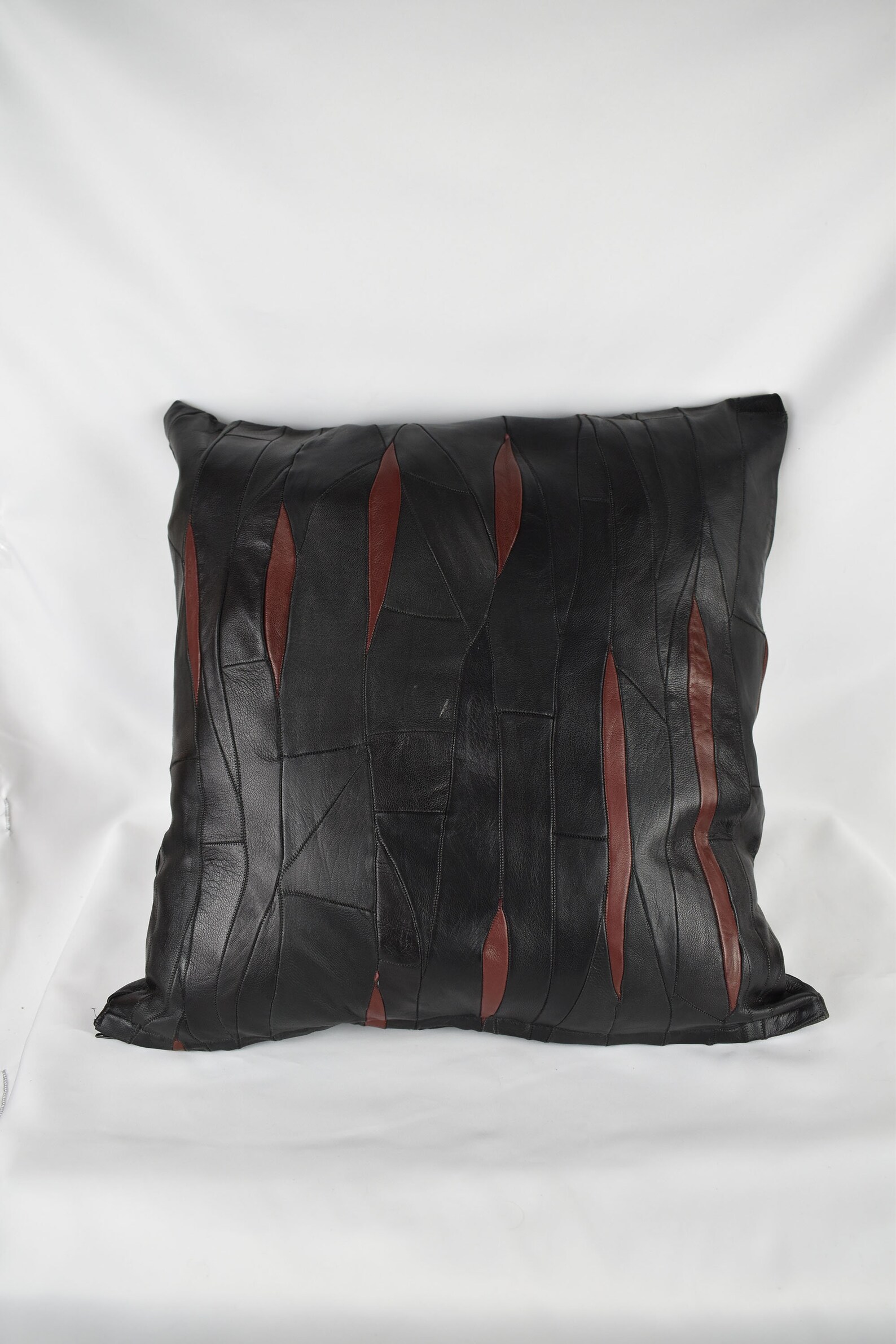 Genuine Leather Pillow Cover Pillow Case Lamb Skin Pillows Etsy