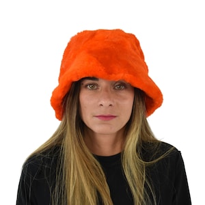 Bucket  Fur Hat | Shearling Bucket Hat | Warm Fur hat | Bucket Fur Cap  | Winter Hat For Women | Gift For Her