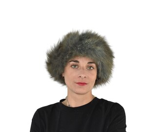 Fur Headband | Fox Fur Headband | Fur Earwarmer | Headband Gift For Her | Fur Neck Warmer