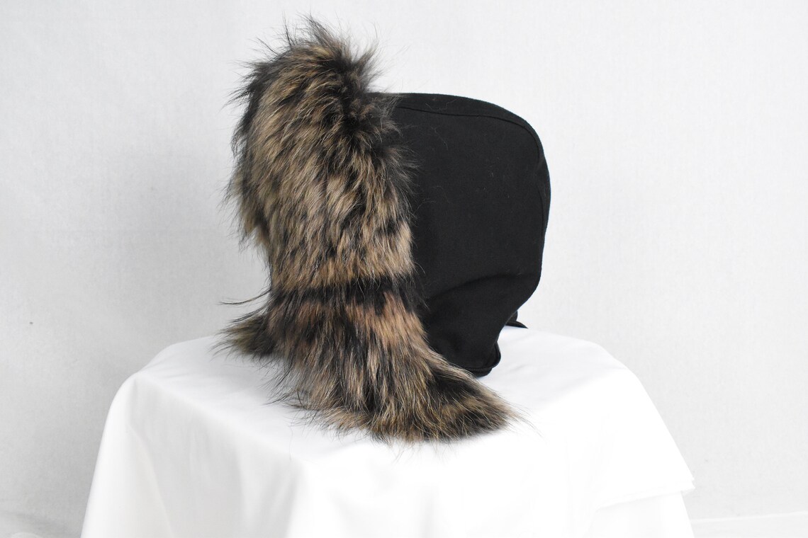 adding fur trim to a hood