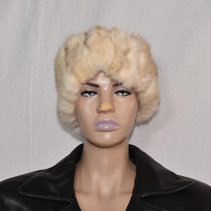 Mink Fur Turban Band | Fur Head wrap |  Fur headband |Mink Fur Headband For Women | Gift For Her | One Size headband | Ear Warmer