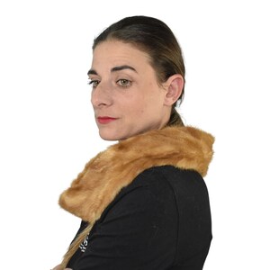 Mink Fur Neckwarmer  |  Fur Collar ,Scarf For Women | Mink Fur shawl | Fur Accessorie Gift For Him