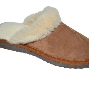 Genuine Sheepskin Slippers | Sheariling Fur Slippers | Winter slippers | Fur slides | Great gift for her