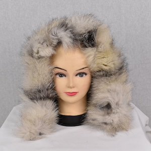Detachable Fur Trim | Fox Fur Trim For hood | Fur For Hood |  Fur collar  | Hood Trim detachable | DIY Hood Fur Trim