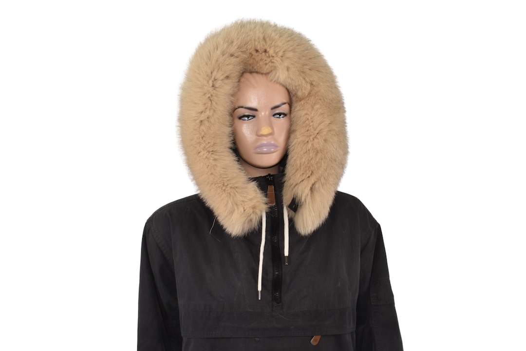 Detachable Fur Trim for Hood Fur for Hood Fox Fur Collar