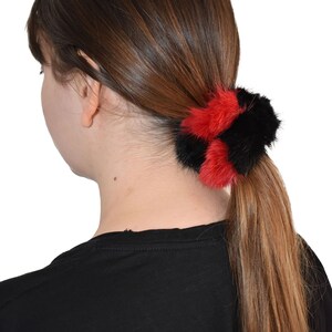 Hair scrunchies | Fur scrunchies for Women Hair | Handmade Mink Fur scrunchies |