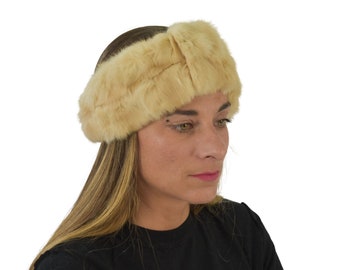 Fur Headband | Fur Ear Warmer | Fur Headband  | Fur Collar | Fur Scarf | Headband Gift For Her