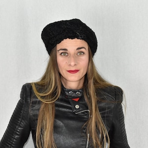 Fur Hat | Persian Lamb Fur Hat | Cabby Hat | Winter Hat For Women | Gift For Her