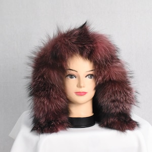 Fur Trim For Hood | Fox Fur Stripe | Fur Collar