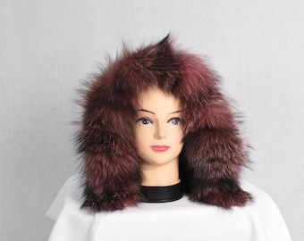 Fur Trim For Hood | Fox Fur Stripe | Fur Collar