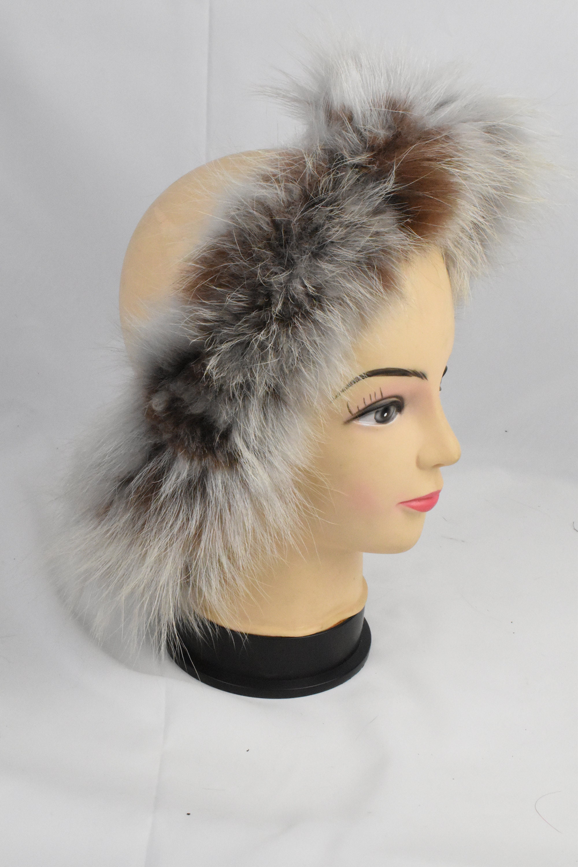 Fox Fur Headband Fur Headband Fur Earwarmer Fox Fur - Etsy
