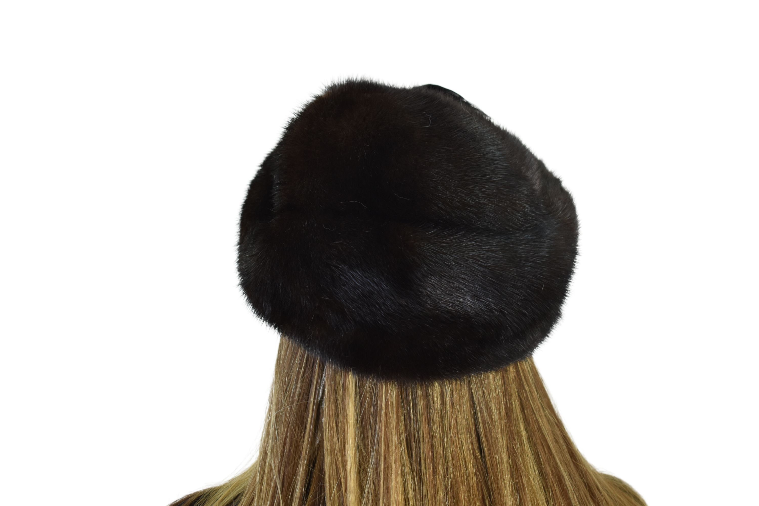 Vintage Brown Mink Fur Hat: Luxury Winter Hat for Women - Etsy