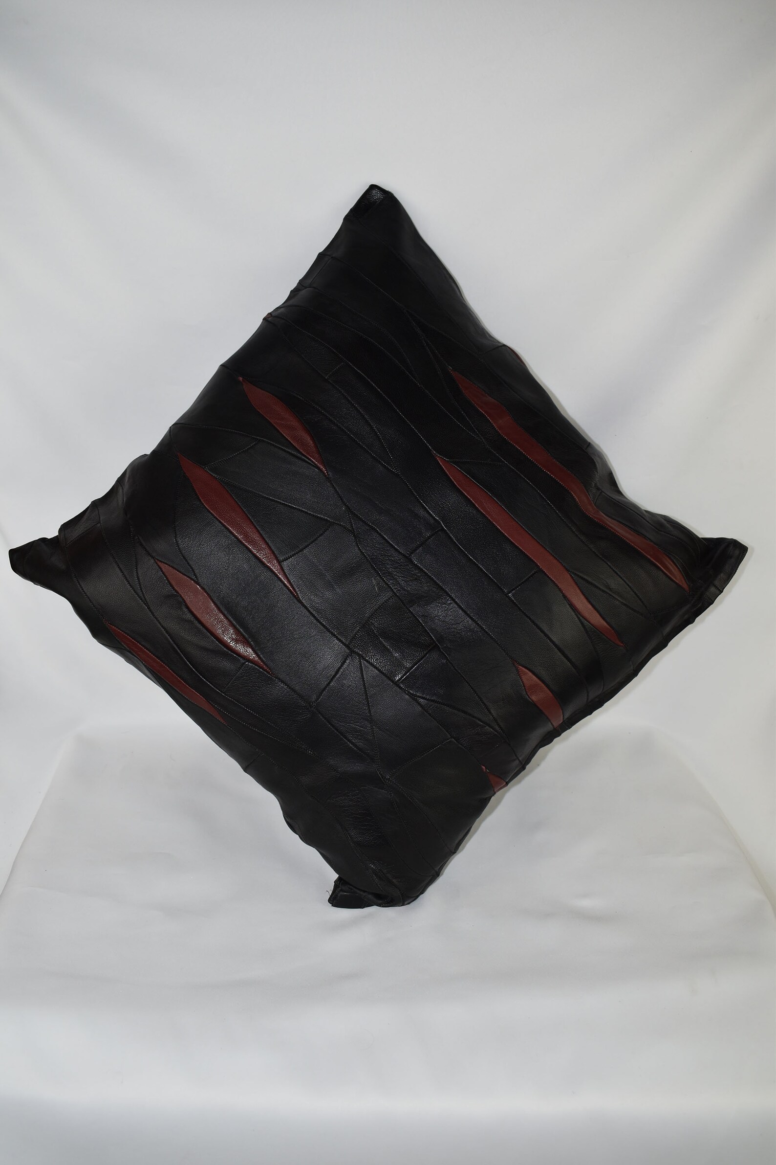 Genuine Leather Pillow Cover Pillow Case Lamb Skin Pillows Etsy