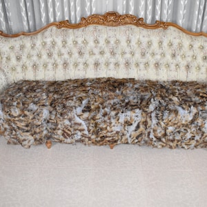 Luxury Sheepskin  Fur Blanket Throw Cover | Sheepskin Fur bedspread | Sheepskin Fur Rug | luxury Fur Carpet