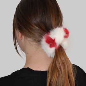 Hair Accessories | Hair scrunchies | Fur scrunchies for Women Hair | Handmade Mink Fur scrunchies | Autumn Scrunchies