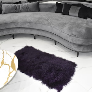 Mongolian Fur Rug  | Fur Throw   | Fur Throw Blanket | Handmade Fur Throw