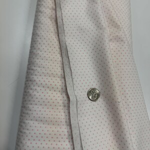 Pink with White Dot Cotton Fabric Finders 100 percent Cotton Pink Polka Dot Fabric 60 inch width Fabric by the Yard Continuous Cut image 11