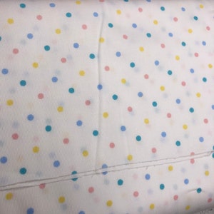 Pastel color dot Pique Cotton Fabric Finders 100 percent Cotton Multi Dot Pique Fabric 60 inch width Fabric by the Yard Easter Fabric