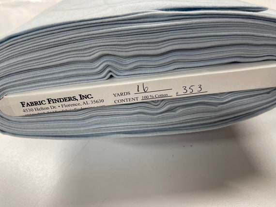 Ultra Fine Flannel Blue Flannel Fabric Finders Flannel Fabric Baby Blanket Fabric 58” Blue Flannel Fabric Continuous Cut Fabric