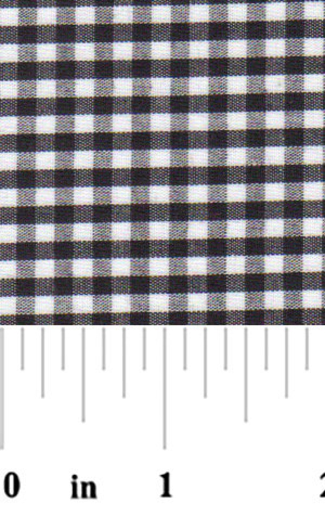 Black Gingham Fabric 1/8 Inch Gingham Fabric Finders Check Etsy