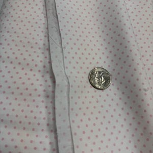 Pink with White Dot Cotton Fabric Finders 100 percent Cotton Pink Polka Dot Fabric 60 inch width Fabric by the Yard Continuous Cut white with pink dots