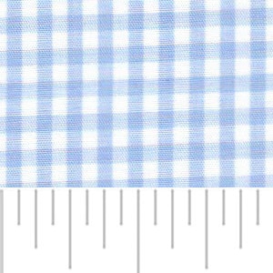 Blue Gingham Fabric 1/8 Inch Gingham Fabric Finders Check 8th Inch Blue Cotton Gingham Fabric 60 inch width Fabric Fabric by the Yard image 3