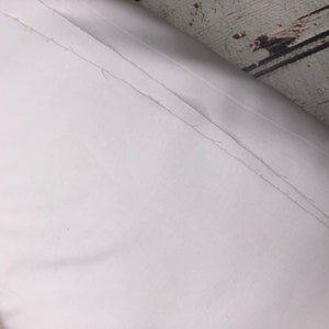 White Broadcloth Cotton Fabric Finders 100 percent White Solid Broadcloth Cotton Fabric 60 inch width Fabric