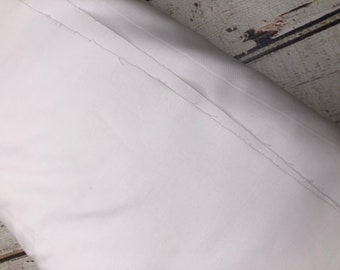 White Broadcloth Cotton Fabric Finders 100 percent White Solid Broadcloth Cotton Fabric 60 inch width Fabric