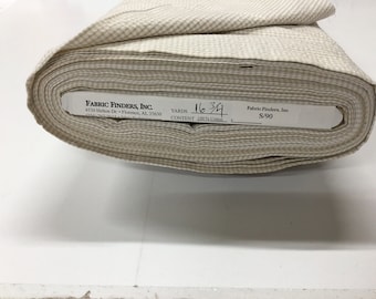 Khaki and white Seersucker Gingham Fabric Finders S/90 Fabric 100 percent khaki Cotton Seersucker Fabric 60 inch width Fabric by the Yard