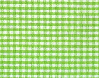 Lime Green Gingham Fabric 1/16 Inch Gingham Fabric Finders Check 16th Inch Lime Green Cotton Gingham Fabric 60 inch width Fabric by Yard