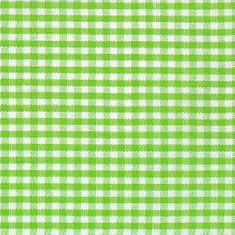 green and white gingham pants