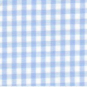 Blue Gingham Fabric 1/8 Inch Gingham Fabric Finders Check 8th Inch Blue Cotton Gingham Fabric 60 inch width Fabric Fabric by the Yard