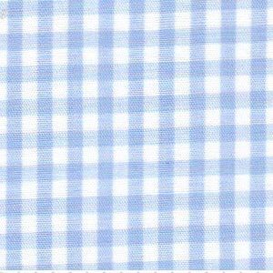 Blue Gingham Fabric 1/8 Inch Gingham Fabric Finders Check 8th Inch Blue Cotton Gingham Fabric 60 inch width Fabric Fabric by the Yard