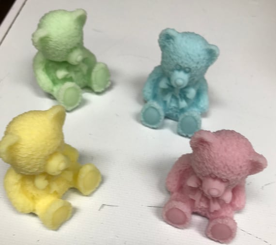 teddy bear baby soap