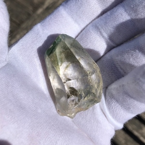 Top Class Chlorite Quartz Crystal, Raw Chlorite Phantom Quartz Crystal Specimen, Garden Quartz, 42.4 grams