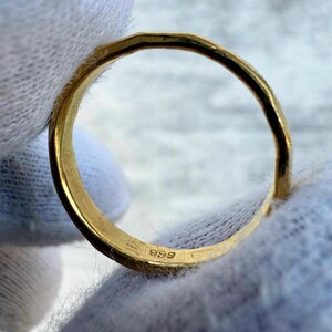 10k Yellow Gold Star Of David Ring For Women - Size 7, Faith & Style Statement - View #10