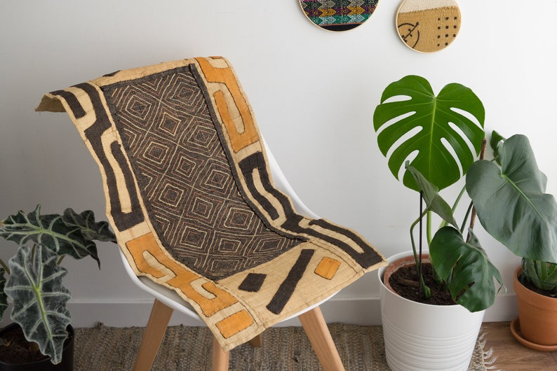 Vintage Kuba cloth from D.R Congo