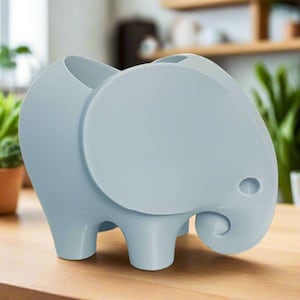 Sculpted Elephant Planter