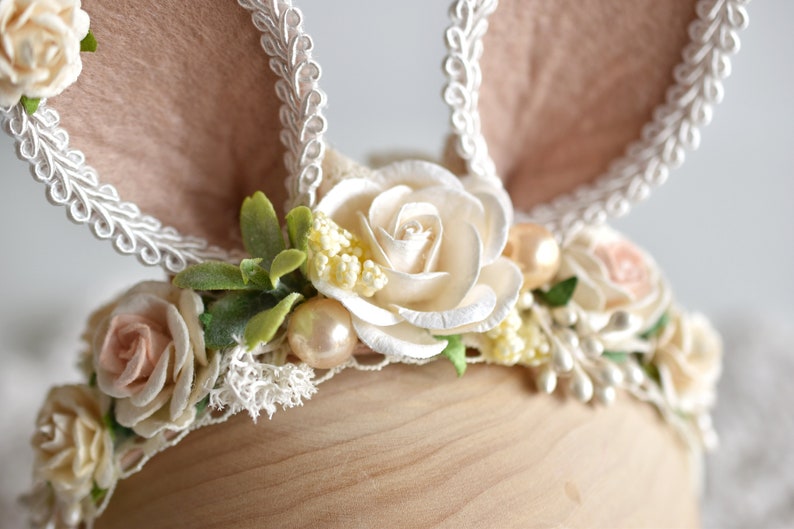 easter headband beautiful newborn bunny headband baby bunny prop bunny girl gift Bunny ears headband animal ears