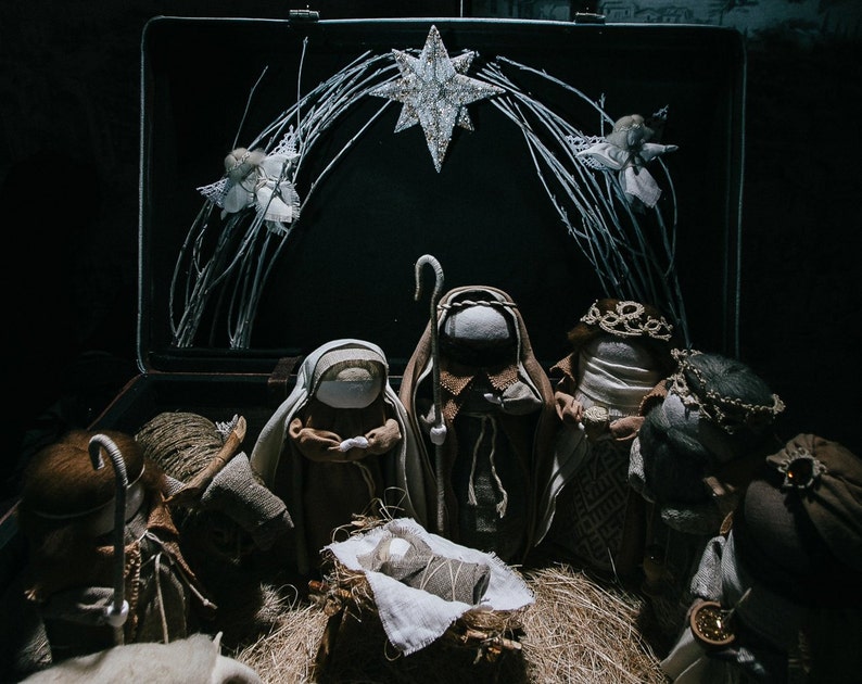 Christmas Nativity scene image 1