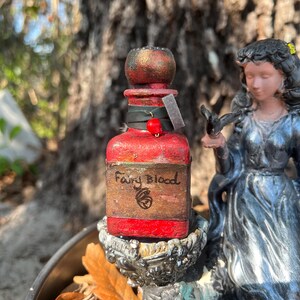 Decorated Fairy Blood Potion Bottle
