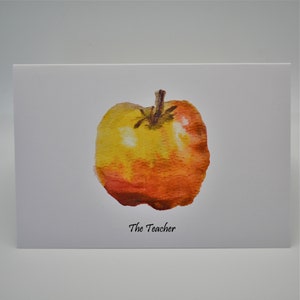 Le professeur - Pomme