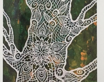 Tree of Life Art Print: Signed Botanical Illustration