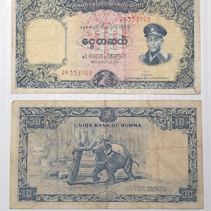 Myanmar Old Coins - Etsy