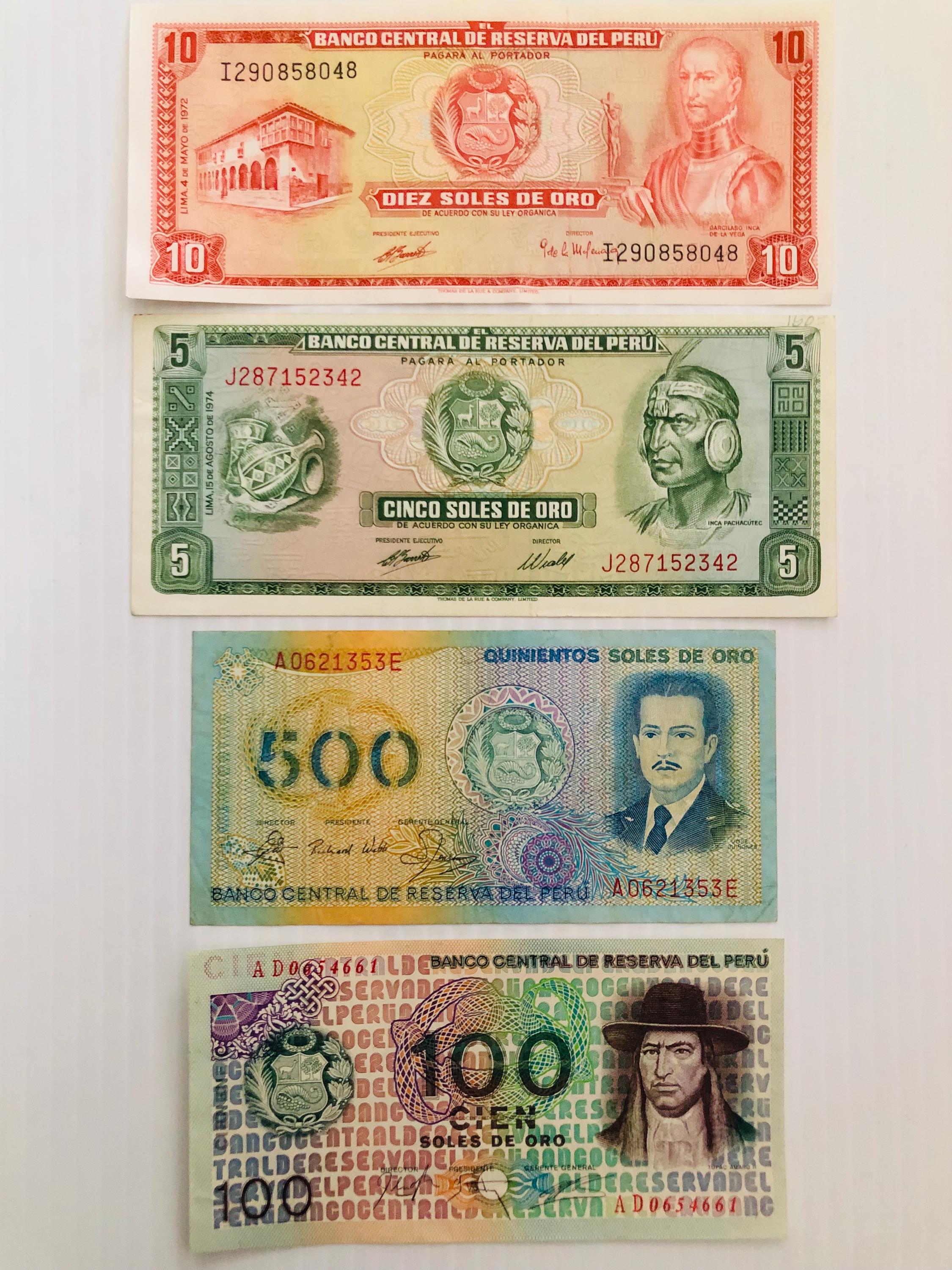 Peru 50 Soles 1977 Banknote - Uncirculated World Paper Money Currency Bill