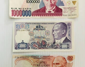 トルコ 50,000 リラ紙幣 1989-1995 UNC。古い紙幣、外国紙幣 - 紙幣