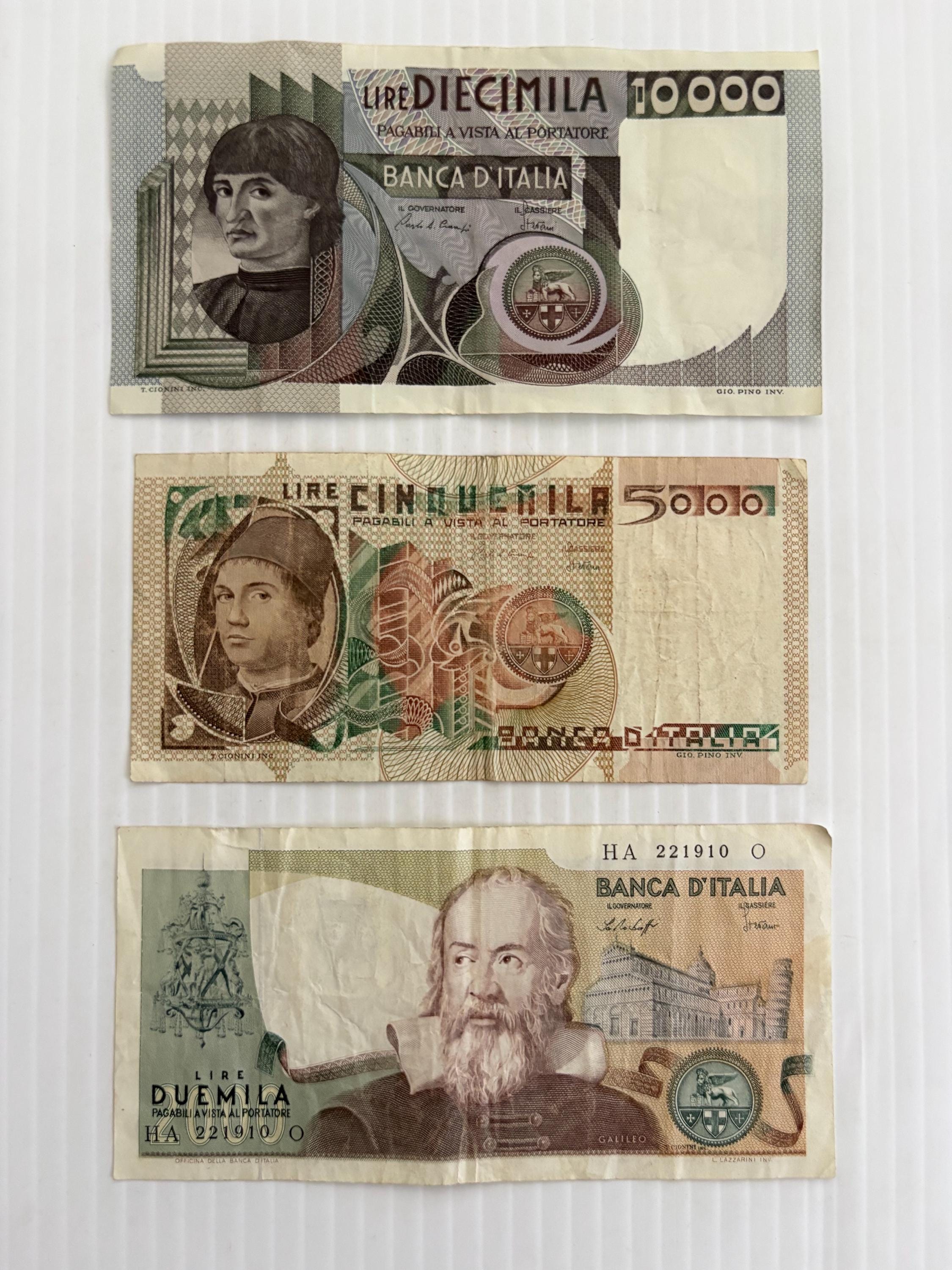 10000 lire - Etsy 日本