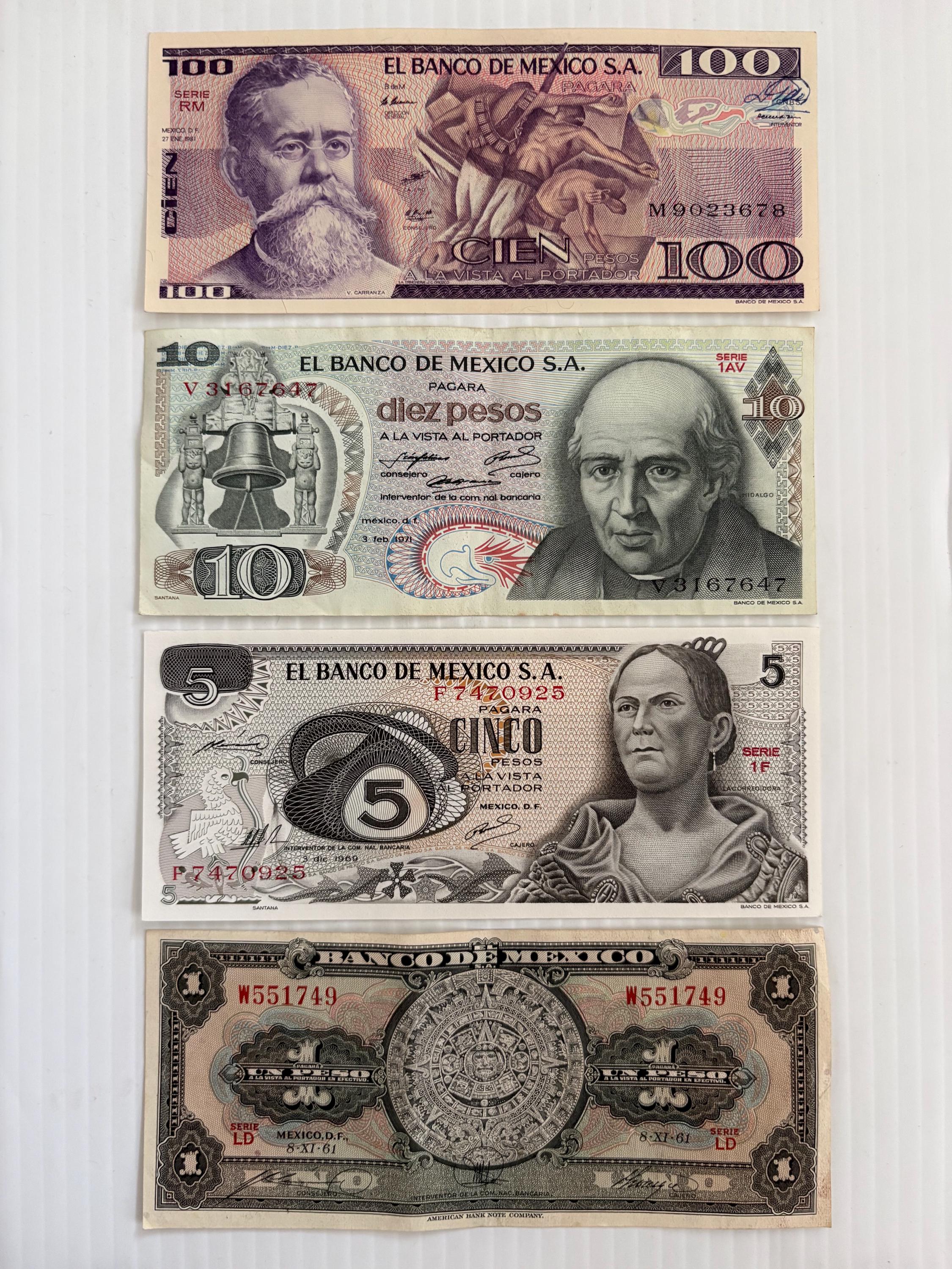 Mexico Banknote - Etsy