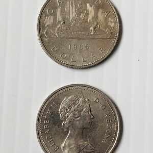 Canada 1960s-1970s 1 Dollar Voyageur Great Condition Large Coin
