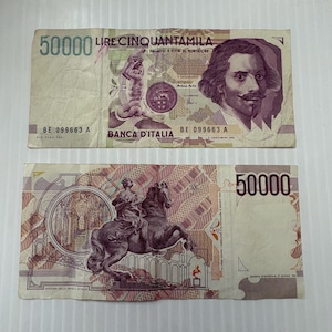 5000 lire - Etsy 日本